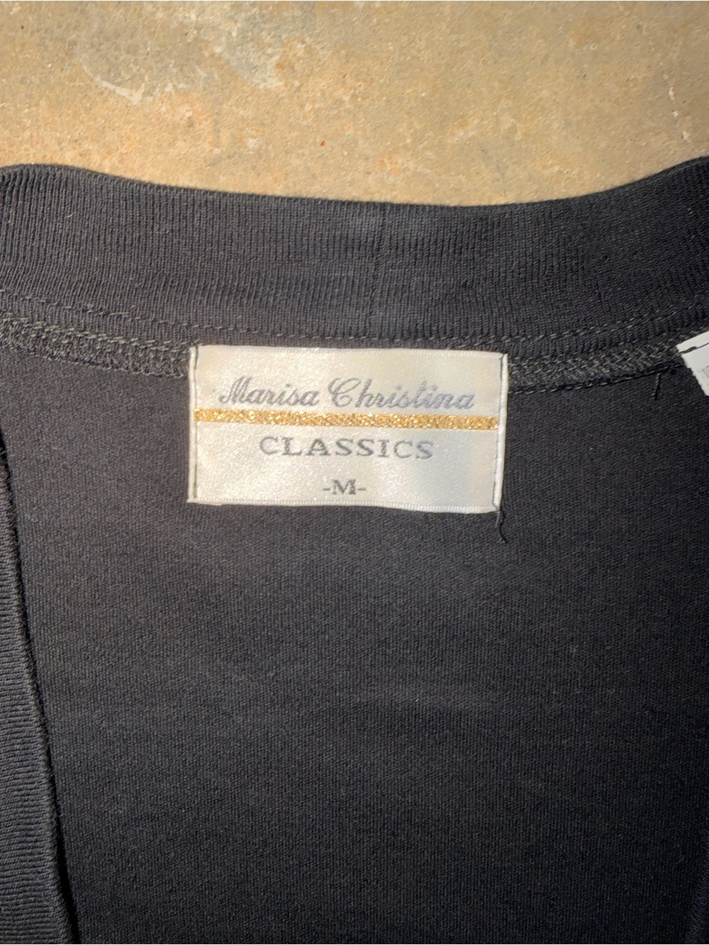 Marisa Christina Classics M Black Western Beaded Embellished Cardigan - Picture 6 of 16